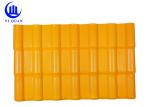 Good Fire Resistance Hot Sale Pvc Synthetic Resin Roof Tile Bamboo Wave Style