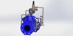 Limit Max Flow Rate Valve , Ductile Iron Water Flow Control Valve