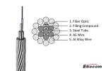 OPGW Fiber Optic Cable price Aerial Overhead Power Ground Wire G652D Stranded 12