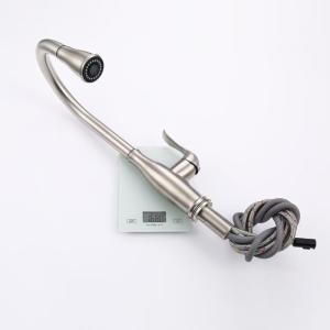 China CUPC Hose Pull Down Single Handle Kitchen Faucet factory