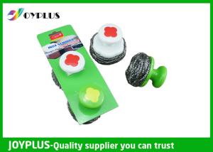 China Longlasting Kitchen Scouring Pads Stainless Steel OEM / ODM Available factory