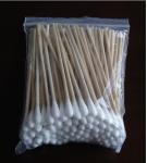 Double Head Cotton Swab Stick Wooden Cotton Swab From China Disposable Cotton