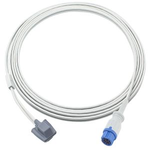 China Compatible Konsung Aurora 8/10/12 12Pin Infant SpO2 Sensor Konsung Aurora Baby SpO2 Cable 3.0M factory