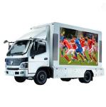 Full Color Outdoor Advertising Car LED Display Screen , P10mm Video Wall Panels
