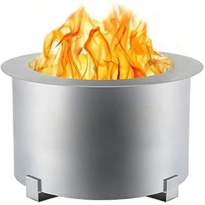 China Stainless Steel Bonfire Stove Smoke Free Fire Pits Outdoor Wood Burning factory
