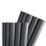 98% C Content Customizable Carbon Fiber Tube with Stainless Steel Brass Threaded