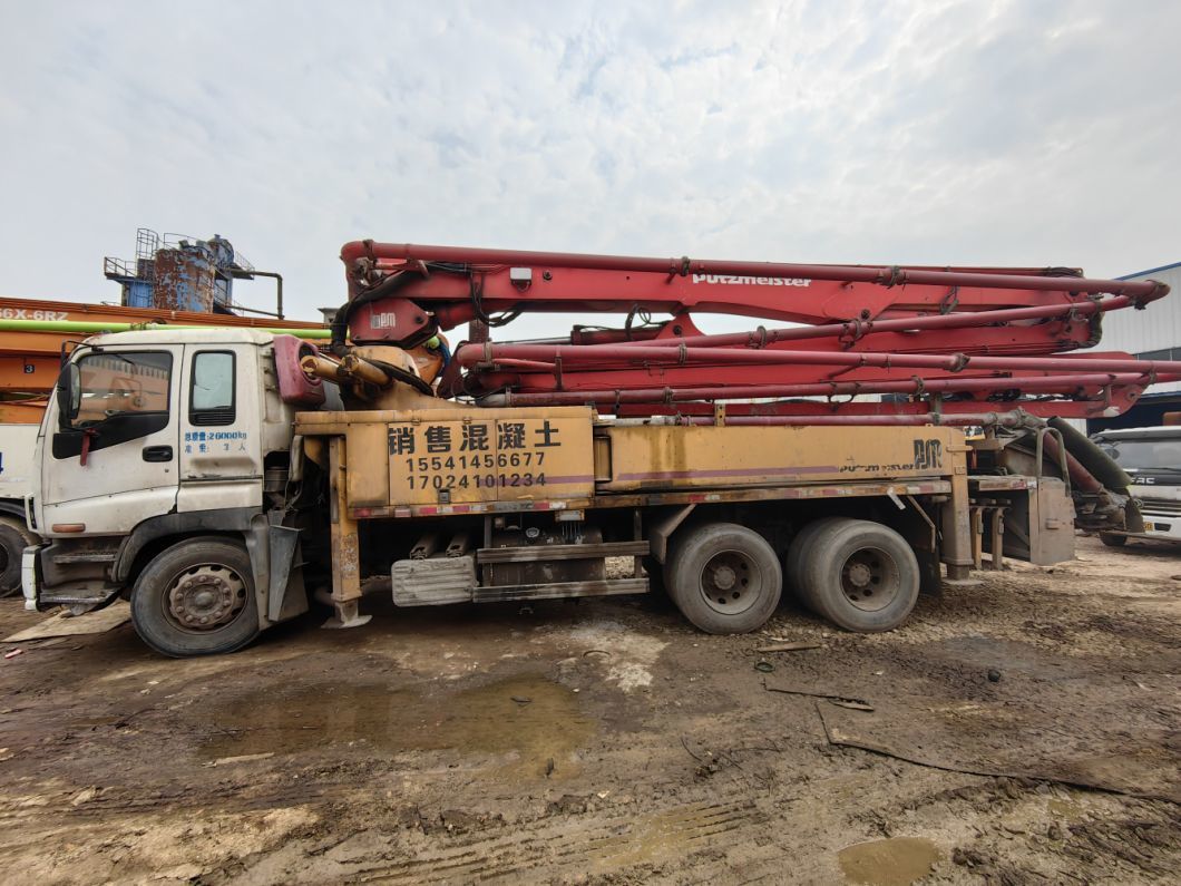 Putzmeister Mercedes Benz Chassis Choncrete Pump Truck 38m