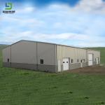 Prefabricated Steel Structure Metal Warehouse Storage Workshop Plants Factory
