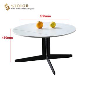 China Club Coffee Table, Hotel Corner Table, Restaurant Center Table, Canteen Tea Table, Side Table, Man Made Marble Top factory