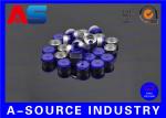20mm Plastic Aluminum Lids Flip Off Cap Engraved Custom Logo With Vials Stoppers