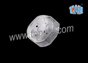 China 1 - 1 / 2&quot; Deep 4'' Galvanized Steel Electrical Box Covers With Covers factory