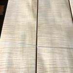 Natural Figured Maple Veneer , Non Toxic Eco Friendly White Oak Veneer
