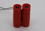 Red Color Lightweight Travel Binoculars , Flexible 8x Binoculars 115x53x110cm