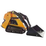 Hydraulic Ramming Mini Skid Steer Loader Wheel Walk Behind Skid Steer With