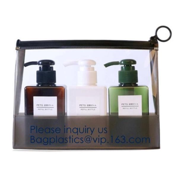 China Manufacturer Wholesale Transparent Beautiful Clear Eva Cosmetic Bag,Travel