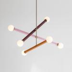 New modern simple restaurant light nordic bedroom creative designer chandelier
