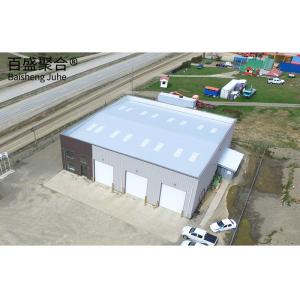 China Q235B/Q345B Low Carbon Steel Prefab 3 Car Metal Garage factory