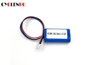 China 14500 Lithium Ion Rechargeable Battery , Rechargeable Lithium Battery Pack Anti Overcharge factory