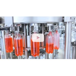 2000 KG Automatic Soft Drink Filling Machine 1% Filling Accuracy