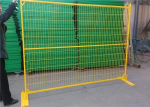 China 6ft Canada Construction Fence Panels Powder Coated Temporary Mesh Fence factory