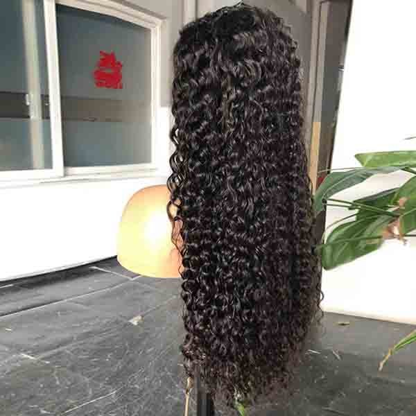 Water Wave HD Frontal 13x6 Wig Human Hair Wigs Lace Super Double Drawn