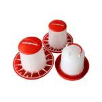 Automatic Poultry Water Feeder Goose Chicken Feeder Pan Breeding Equipment