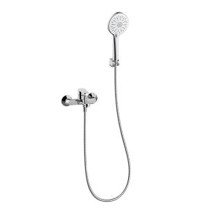 China ABS Hand Shower Mixer Set Chrome Bathroom Handshower Set Contemporary factory