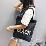 Eco Friendly Reusable Women Canvas Cotton Bag Custom Printed Organic Tote for