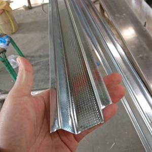 China Decorative Ceiling Steel Channel with 3000mm Standard Length and 0.40-1.0mm Thickness factory