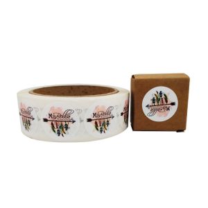 Matte Lamination Custom Adhesive Labels Scratch - Off With 4 Color Printing