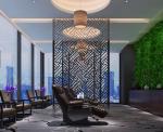 Gold Mirror 304 Stainless Steel Partition Metal Folding Room Divider
