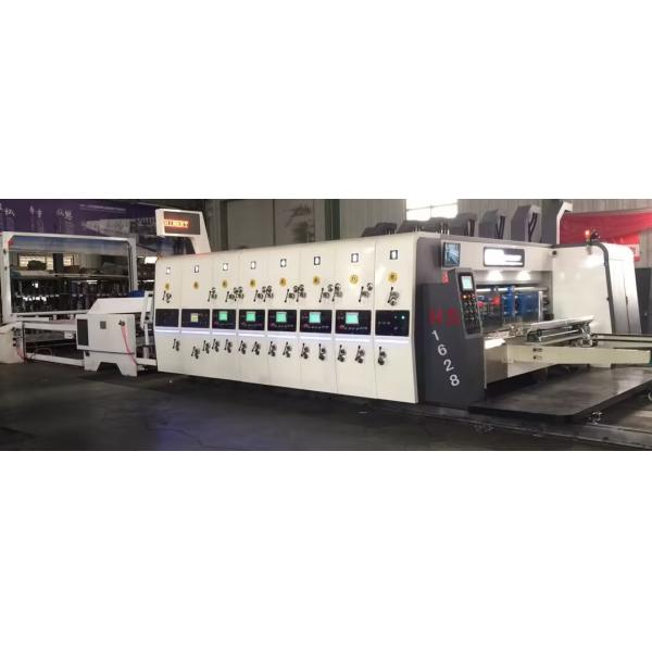 China Electric Cardboard Box Printing Machine Die Cutter Auto Stacker factory