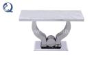 Living Room 65kg European Style Console Table 160cm Stainless Steel Frame