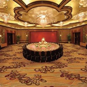 China Modern Hotel Grade Carpet Patchwork Design 80% NZ Wool 20% Nylon factory
