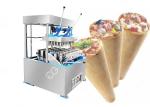 Electric Pizza Cone Making Machine , Cone Pizza Equipment 5mm Thickness 1200PCS