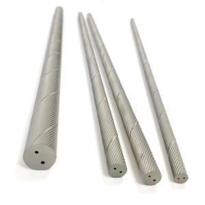 China Stainless Steel Titanium Alloy Cutting Tools Blank Carbide Helical Holes Rods factory