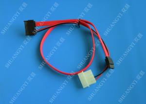 China 18in SATA 22Pin 7+15Pin to SATA Cable with LP4 Power Combo Cable factory