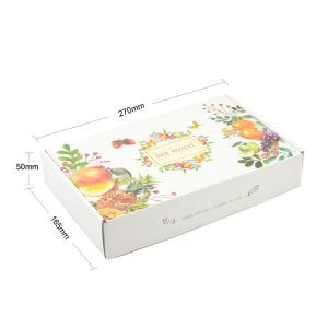 China Recyclable Colored Tuck Top Paper Packaging Box CMYK Printed factory