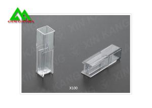 China Clear Disposable Quartz Cuvette For UV Vis Spectroscopy 10mm Path Length factory
