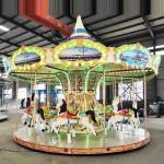 European Style Horse Carousel Ride 16 26 Seats Customized Decoration