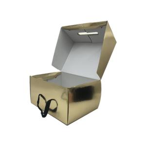 China Bulk Flat Pack Corrugated Mailers Handbag Packaging Box Shipping factory