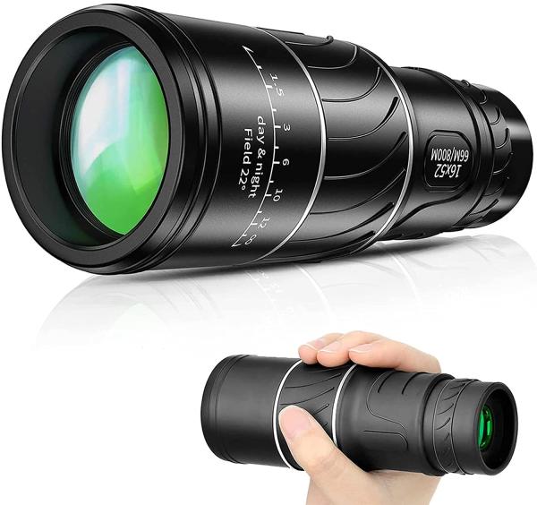 Prism HD Mobile Phone Monocular Scope Compact 16x52 For Bird Watching