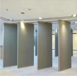 China MDF Movable Partition Walls Folding Interior Doors Panel Exhibition Material Sample factory