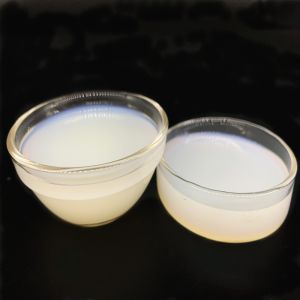 China Translucent Milky White Water Based Acrylic Emulsion Improving Cement Flexibility on sale
