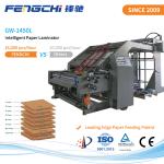 Speed Mechanical Flute Laminator Paper Membrane Hot Laminating Machine