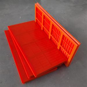 China Polyurethane Screen Panels WS85 For Mining Machine Parts Tension Clamped Design factory