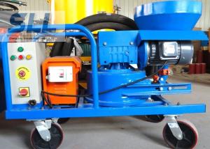 China Compact Structure Cement Spraying Equipment , Spray Plaster Machine With Control Box factory