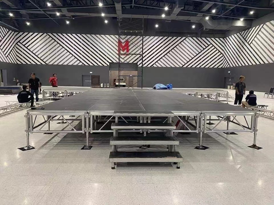 Outdoor Concert Stage Platform Round Square Aluminium Staging Platform