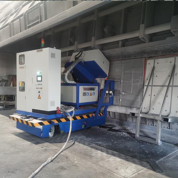 High Frequency 50Hz Rotary Flux Injector ≤5mm Refining Flux Particle Size For