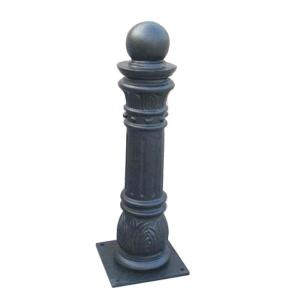China Cast Iron Traffic Road Safety Bollard Road Stake Bollard Sand Casting factory